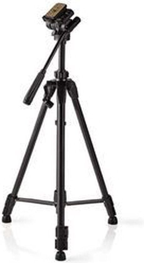 Statief - Maximaal draagvermogen: 2.5 kg - Minimale werkhoogte: 60.5 cm - Maximale werkhoogte: 147.5 cm - 3 Segmenten - Pan & Tilt - Inclusief reistas - Zelfnivellerende voeten - ABS / Aluminium - afbeelding 14
