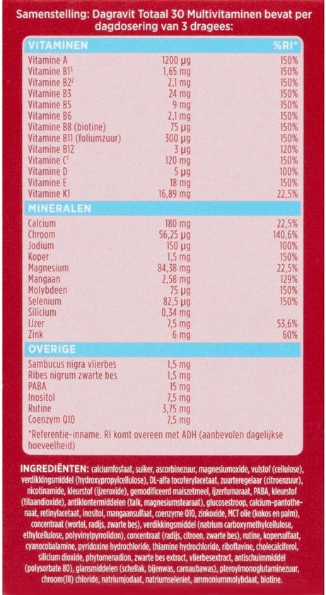 Dagravit Totaal 30 - afbeelding 5