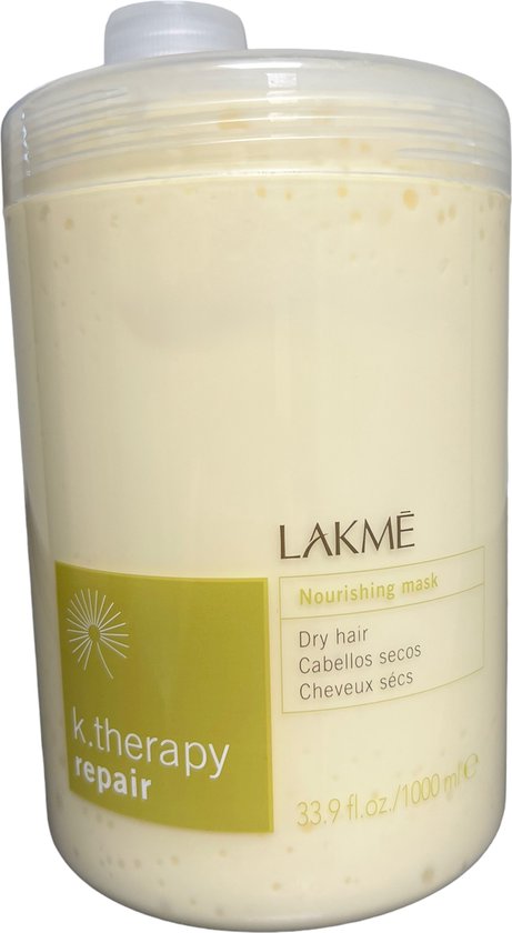 Lakmé Masker K.Therapy Repair Nourishing Mask 1000 ml - afbeelding 1