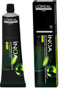 Permanente Kleur L'Oreal Professionnel Paris Inoa Color Nº 9 Heel licht blond (60 g) - afbeelding 1