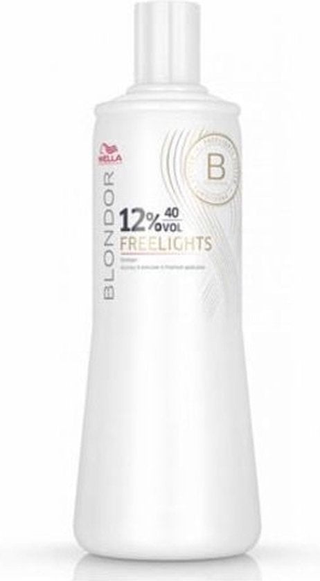 Oxiderende Haarverzorging Blondor Freelights 12% 40 Wella (1000 ml) - afbeelding 8