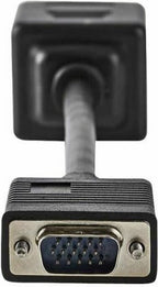 Nedis VGA-Kabel - VGA Male - 2x VGA Female - Verguld - Maximale resolutie: 1280x768 - 0.20 m - Rond - ABS - Zwart - Envelop - afbeelding 8