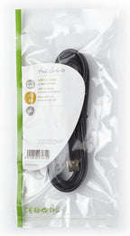 Nedis USB-kabel m USB A USB B Zwart - afbeelding 11