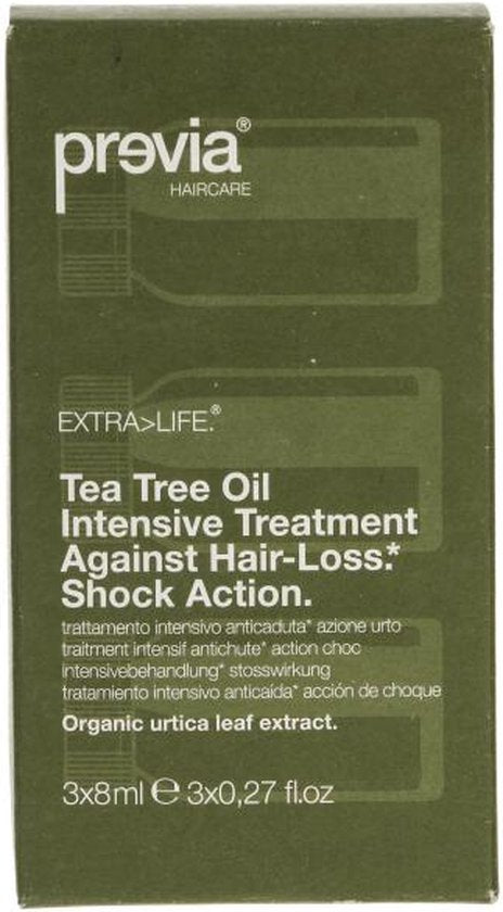 PREVIA Tea Tree Oil Energising Treatment - Packung mit 3 x 8 ml - afbeelding 1