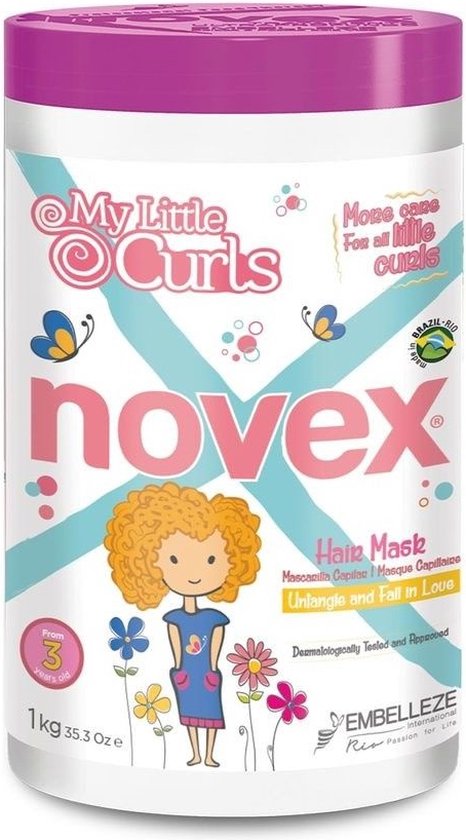 Novex - My Little Curls - Haarmasker - 3+ jaar - 1kg - afbeelding 1