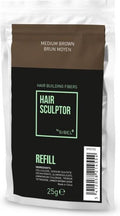Hair Sculptor vezelvulling middenbruin Sibel 25g - afbeelding 1