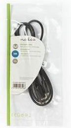 Nedis DIN-Audiokabel - DIN 5-Pins Male - 3,5 mm Male - Vernikkeld - 1.00 m - Rond - PVC - Zwart - Envelop - afbeelding 4