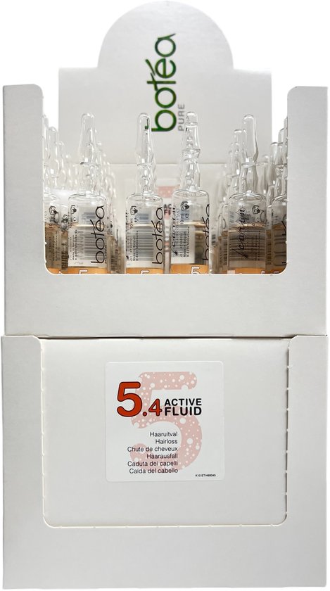 2 x Doos Carin Botea 5.4 Active Fluid a 36 stuks (10 ml) tegen Haaruitval - afbeelding 3