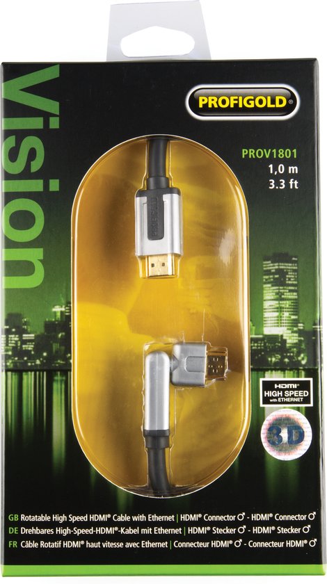 Profigold 1m High Speed HDMI - afbeelding 8