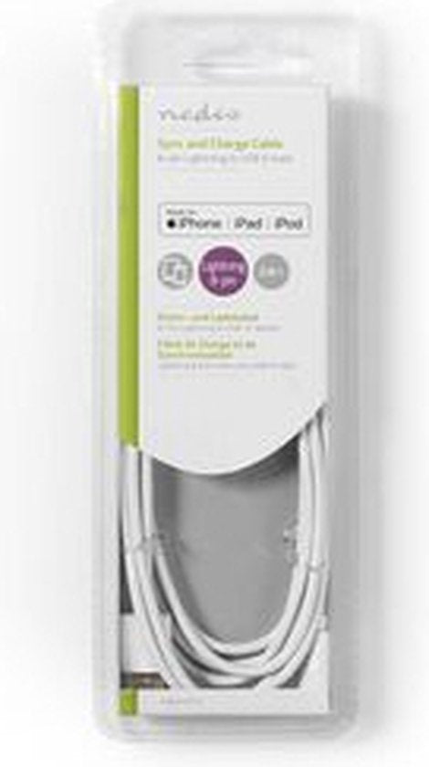 Sync and Charge Cable | Apple Lightning - USB A Male | m | - afbeelding 21