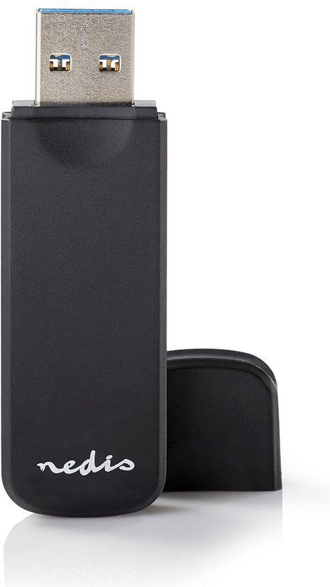 Nedis Kaartlezer - microSD (TF) / microSDHC (TF) / microSDXC (TF) / MMC / SD / SDHC / SDXC - USB 3.2 Gen1 - afbeelding 1