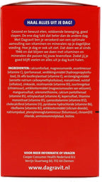 Dagravit Multi Elke Dag - Multivitaminen en mineralen - Behoud van een goede gezondheid (1) - Draagt bij aan fitheid (2) - 1 tablet per dag - 60 tabletten - afbeelding 12