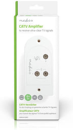 Nedis CATV-Versterker | Versterking: dB | - MHz | Outputs: | Versterkingsregelaar | Wit - afbeelding 4