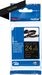 Brother TZE-R354 printerlint 24 mm Goud - afbeelding 4