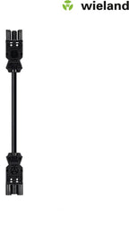 Wieland Koppelsnoer - GST18-3 (v) naar GST18-3 (m) - 3G1,50mm² - 2 meter - Zwart - afbeelding 3