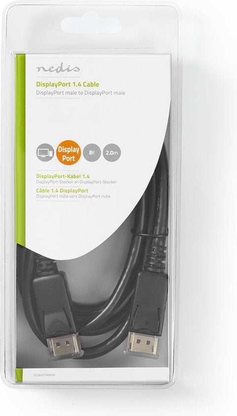 DisplayPort kabel zwart - afbeelding 10