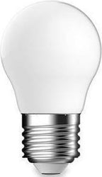 LED gloeilamp, E27, G45, 2,5W, 2700K, 250lm, glas wit - afbeelding 1
