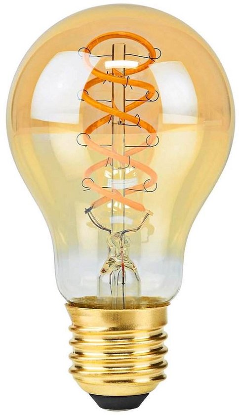 Nedis LED-Filamentlamp E27 - A60 - 3.8 W - 250 lm - 2100 - Dimbaar - Extra Warm Wit - Retrostijl - 1 Stuks - afbeelding 4