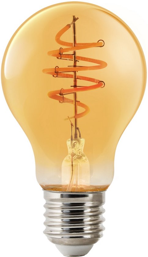 Nordlux A60-lichtbron-smart-filament-E27-gold-deco spiral-2200K - afbeelding 2