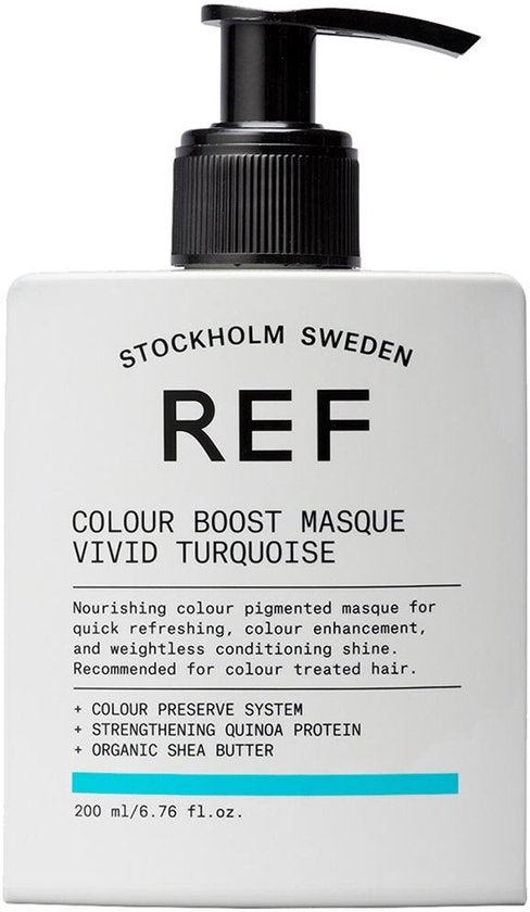 REF Stockholm - Colour Boost Masque Vivid Turquoise - 200ml - afbeelding 13