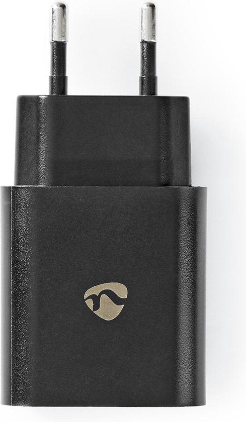 Nedis Oplader - 18 W - 1.5 / 2.0 / 3.0 A - Outputs: 1 - USB-A - Geen Kabel Inbegrepen - Automatische Voltage Selectie - Zwart - afbeelding 5