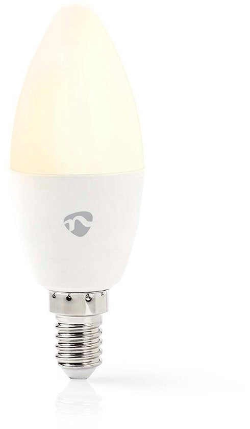 Nedis SmartLife Multicolour Lamp - Wi-Fi - E14 - 470 lm - 4.90 W - RGB / Warm tot Koel Wit - 2700 - 6500 - Android / IOS - Kaars - 1 Stuks - afbeelding 2