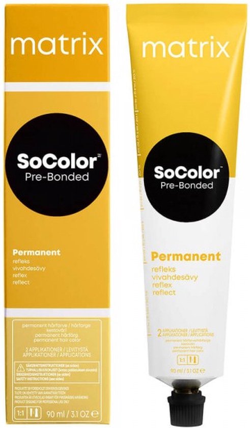 Matrix SoColor Pre-Bonded Permanent Crème Haarkleur Kleuring 90ml - afbeelding 23