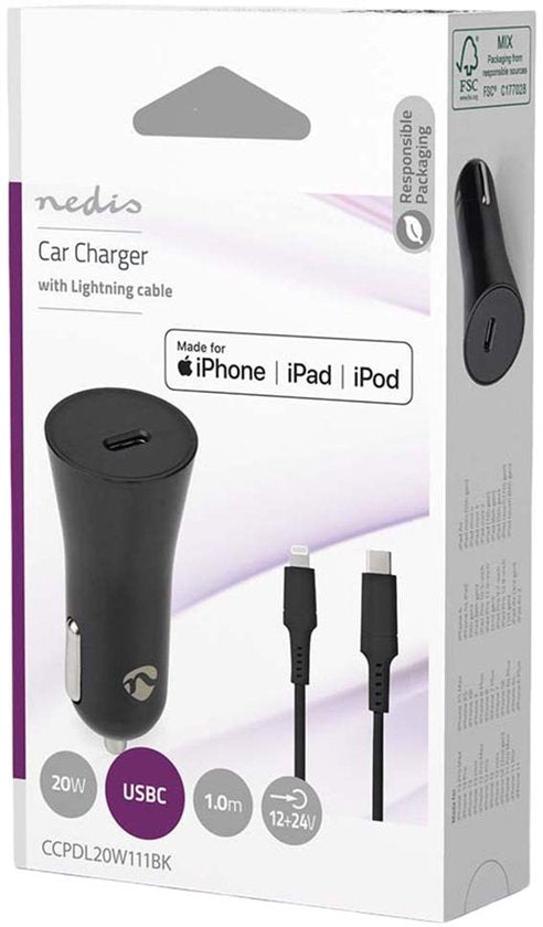 Nedis Autolader - W - A - Outputs: - Voltage - afbeelding 85