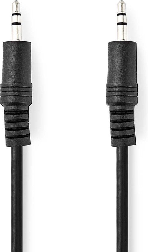 Nedis Stereo-Audiokabel - 3,5 Male - 3,5 Male - Vernikkeld - m - Rond - Zwart - Label - afbeelding 19