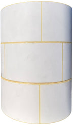 SALE ! 3 Stuks Thermische Etiket Labels 1300 stuks op rol 85 x 150 - afbeelding 3