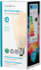 Nedis SmartLife LED Filamentlamp - Wi-Fi - E27 - 500 lm - 5 W - Warm Wit - 2700 - Glas - Android / IOS - ST64 - 1 Stuks - afbeelding 9