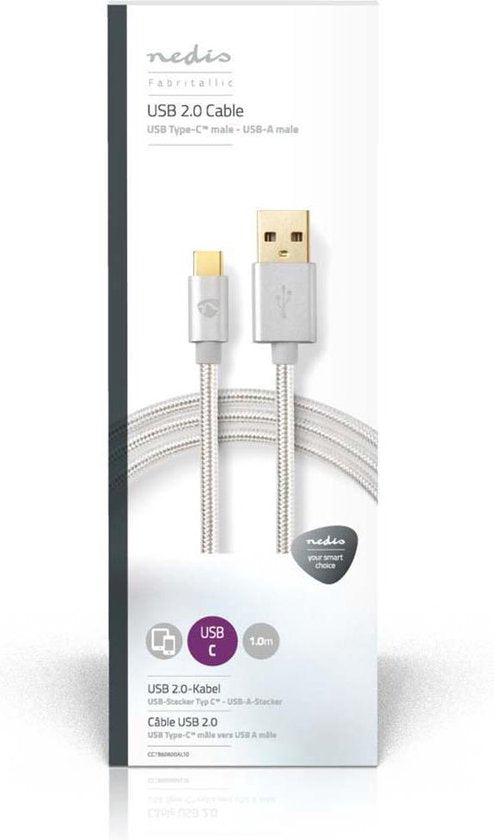 USB voor Synchroniseren, Opladen en AV-Ondersteuning | Verguld | USB C™ Male naar USB A Male | Voor Aansluiten van Smartphones en Mobiele Apparaten - afbeelding 32