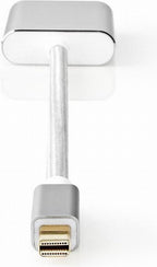 Nedis Mini DisplayPort-Kabel - DisplayPort 1.2 - Mini-DisplayPort Male - DVI-D 24+1-Pins Female - 21.6 Gbps - Verguld - 0.20 m - Rond - Gevlochten - Zilver - Cover Window Box - afbeelding 9