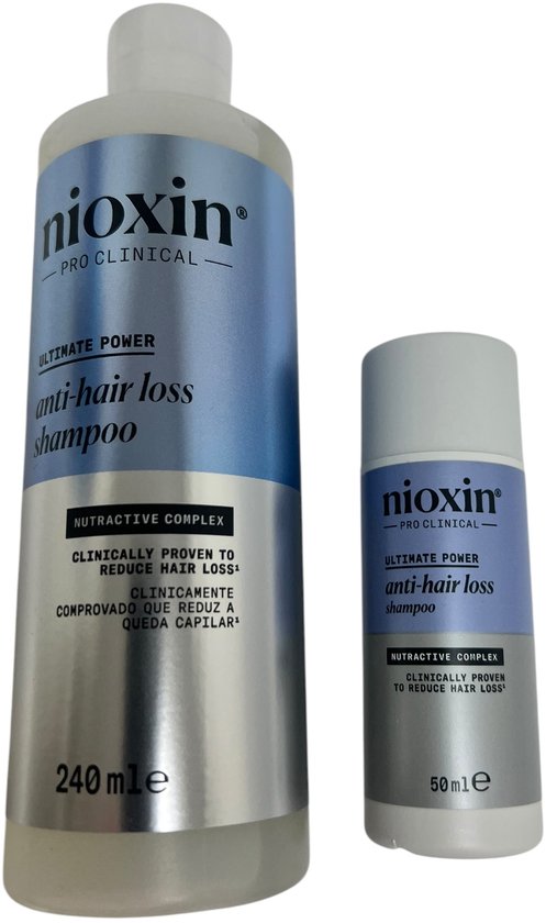 Nioxin Anti-hair loss Shampoo 240 ml + Reisverpakking 50 ml - afbeelding 4