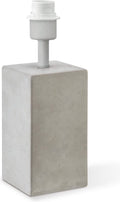 Home Sweet Home - Industriële tafellamp voet Pillar voor lampenkap - Beton - 11/11/32cm - gemaakt van Beton - geschikt voor E27 LED lichtbron - - afbeelding 1