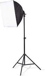 Nedis Lampenset voor Fotostudio - 70 W - 5500 K - 4000 lm - Werk hoogte: 60-180 cm - Inclusief lampen: 2 - Inclusief reistas - Zwart - afbeelding 13