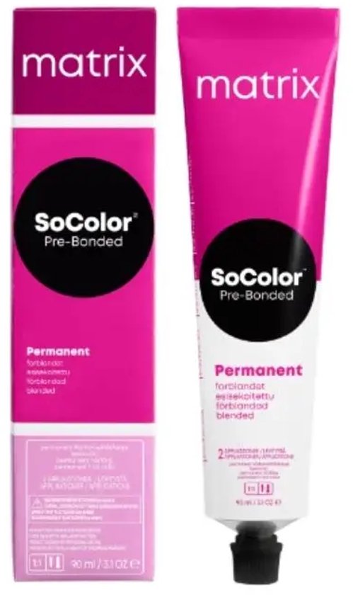 Matrix SoColor Pre-Bonded Permanent Crème Haarkleur Kleuring 90ml - afbeelding 10