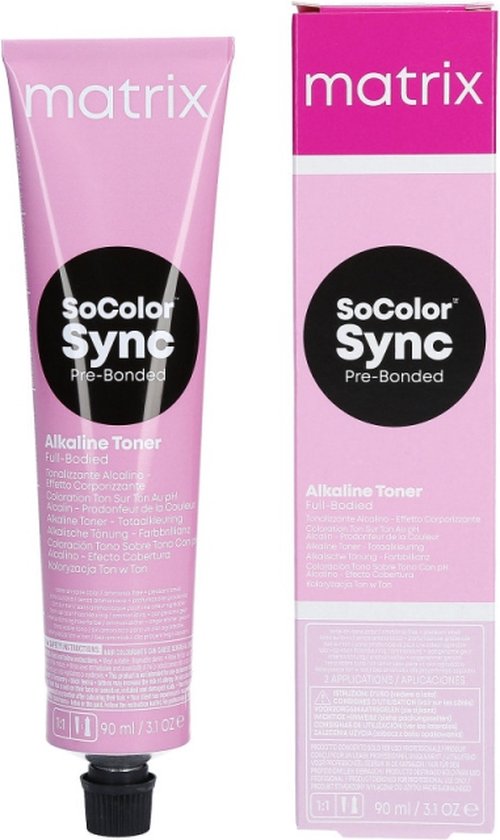 Matrix - SoColor Sync Pre-Bonded Alkaline Toner - 90ml - afbeelding 2