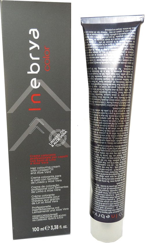 Inebrya Color Haarkleur Creme Kleuring Permanent 100ml - 07/03 Blonde Golden / Mittelblond Gold - afbeelding 2
