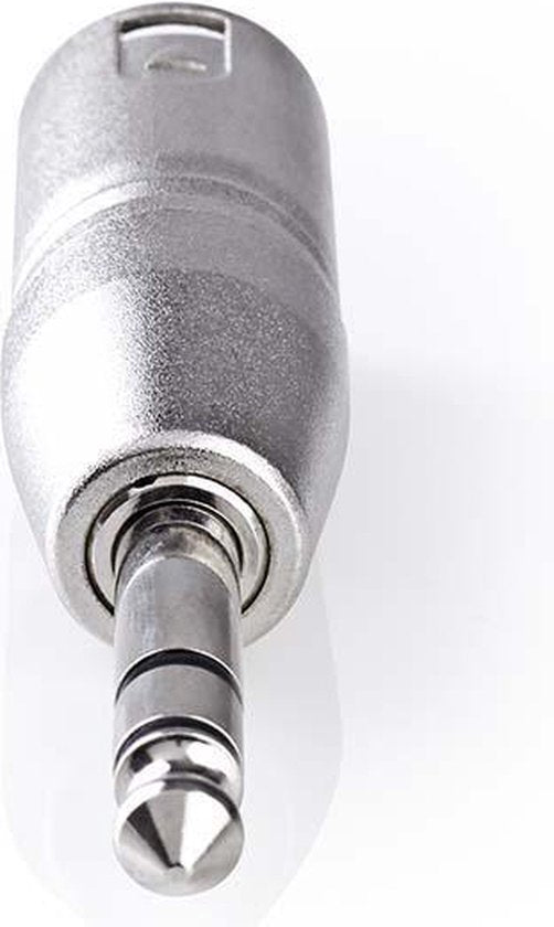 XLR-Adapter | XLR 3-pins male - 6,35 mm male | 10 stuks | Metaal - afbeelding 2