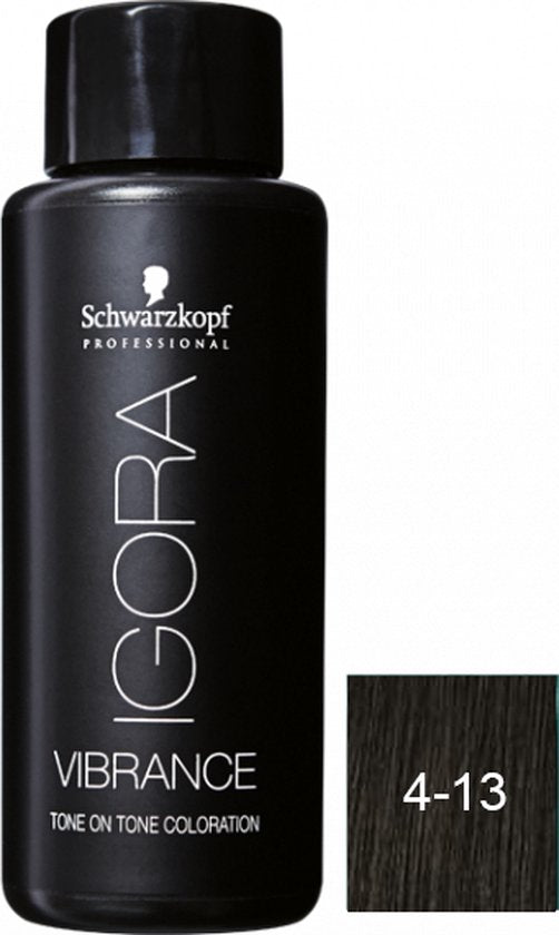 Schwarzkopf Igora Vibrance Medium Brown Cendre Ash 4-13 60ml - afbeelding 14