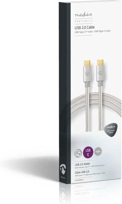 USB voor Synchroniseren, Opladen en AV-Ondersteuning | Verguld | USB C™ Male naar USB C™ Male | Voor Aansluiten van Smartphones en Mobiele Apparaten - afbeelding 38