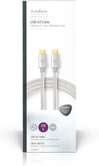 Nedis USB-kabel m 3.2 Gen 1 (3.1 Gen 1) USB C Aluminium - afbeelding 12