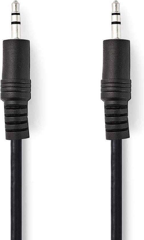Nedis Stereo-Audiokabel - 3,5 Male - 3,5 Male - Vernikkeld - m - Rond - Zwart - Label - afbeelding 14
