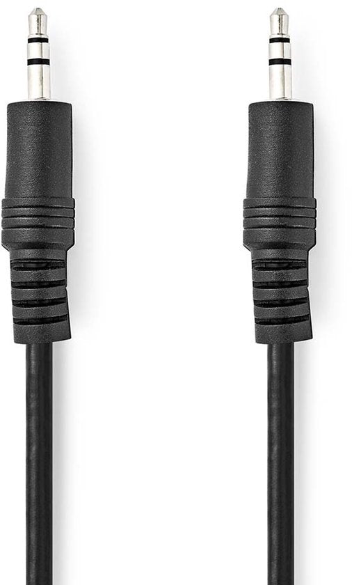 Nedis Stereo-Audiokabel - 3,5 Male - 3,5 Male - Vernikkeld - m - Rond - afbeelding 5