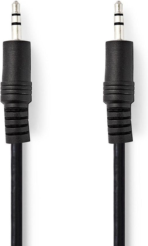 Nedis Stereo-Audiokabel - 3,5 Male - 3,5 Male - Vernikkeld - m - Rond - Zwart - Label - afbeelding 18
