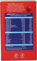 Dagravit Totaal 30 Vitaal 50+ Multivitaminen voordeelverpakking - Vitamine B1, B2, B3, B5, B6, B12 en koper dragen bij aan een goede energiehuishouding - 100 tabletten - afbeelding 20
