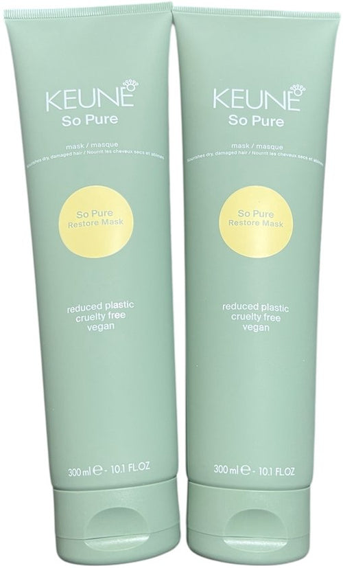 2 x Keune So Pure Restore Mask 300 ml - afbeelding 1