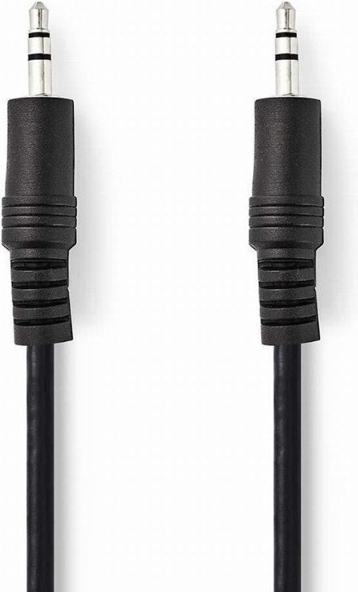 Nedis Stereo-Audiokabel - 3,5 Male - 3,5 Male - Vernikkeld - m - Rond - Zwart - Label - afbeelding 15