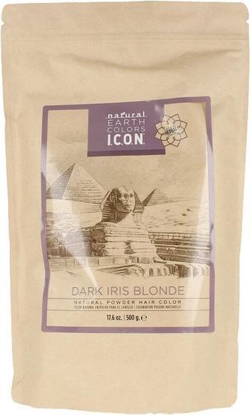 Natuurlijke kleurstof Natural Earth Colors I.c.o.n. Dark Iris Blonde (500 g) - afbeelding 3